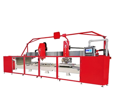 CNC Stone Countertop Machining Center 數控石材加工中心（xīn）+鋸片二（èr）合一
