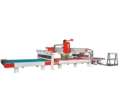 HKNC-400L CNC Bridge Saw with Conveyors HKNC-400L 流水線橋（qiáo）式（shì）切割機